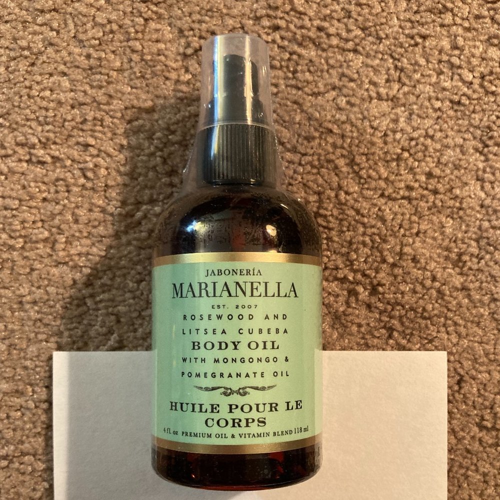 Jaboneria Marianella Rosewood Body Oil